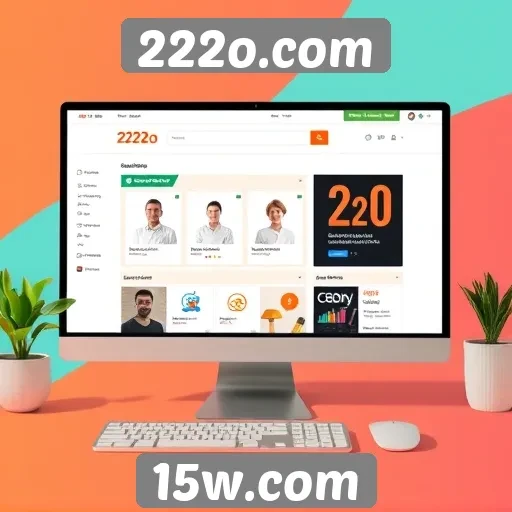 Análise da evolução da interface do 222o.com