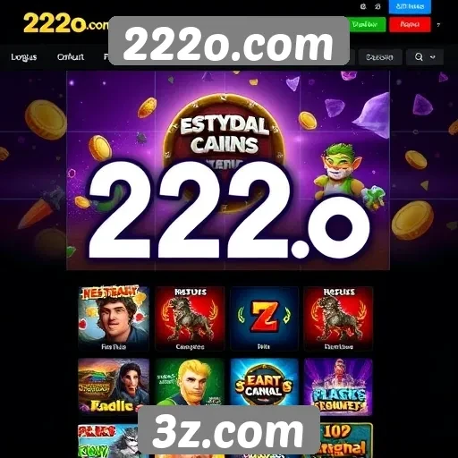 Novas funcionalidades do site 222o.com para jogadores